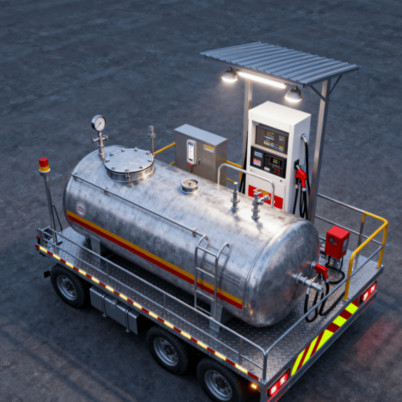 Mobile Refueling Skid factory
